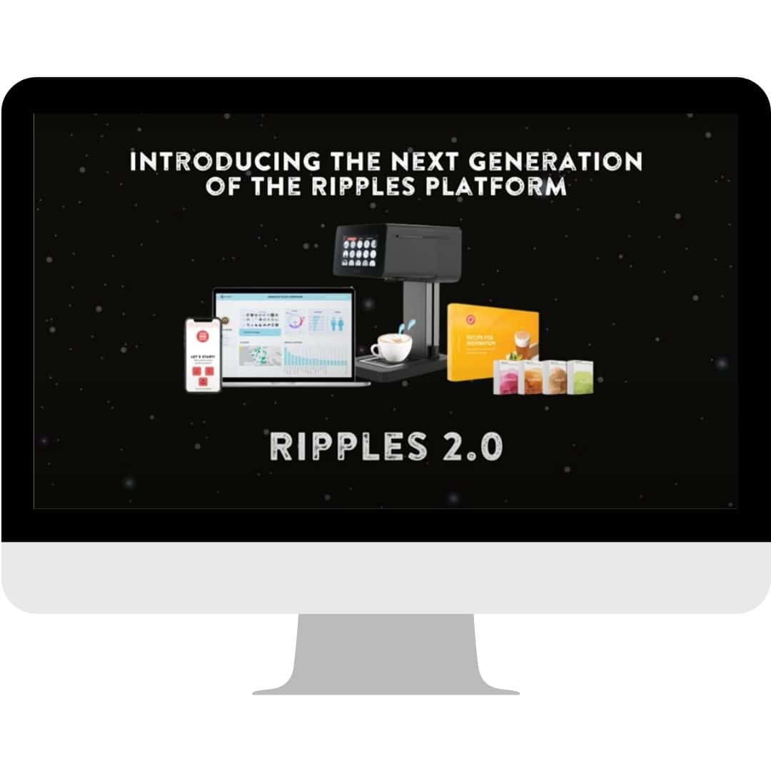 Webinar screen introducing ripples 2.0