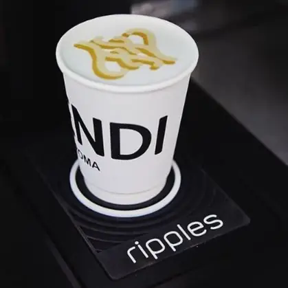 Fendi branded coffee